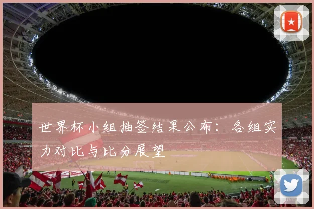 世界杯小组抽签结果公布：各组实力对比与比分展望